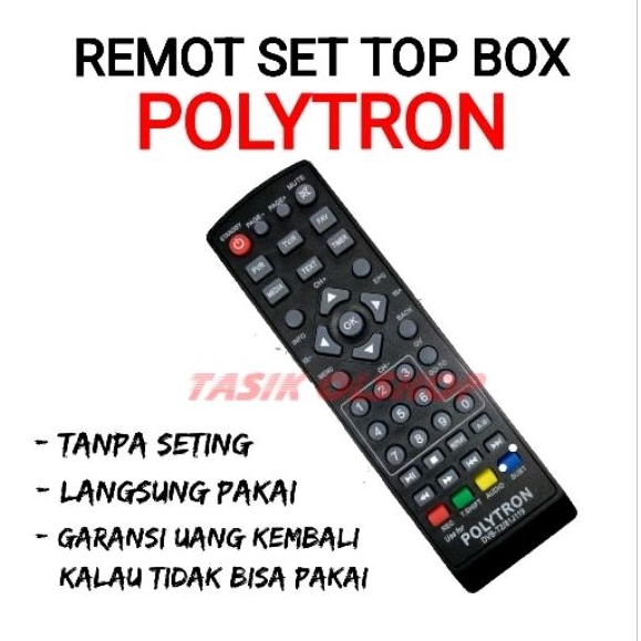 REMOT STB POLYTRON 81J119 PDV - 610T2 DAN PDV - 700T2 REMOT SET TOP BOX POLYTRON PDV 610T2  PDV 700T2