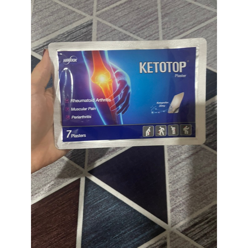 KETOTOP KOYO PLASTER ASLI MALAYSIA isi 7