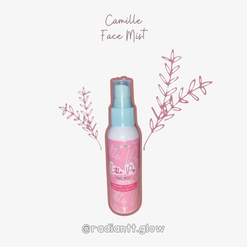 CAMILLE BEAUTY LITTLE POP FACE MIST - #RG