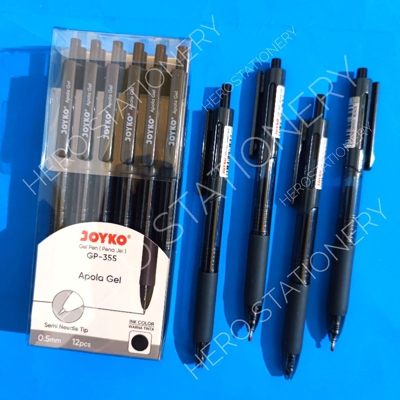 

Pen pulpen gel apola joyko 0.5 mm GP-355 . 12 unit