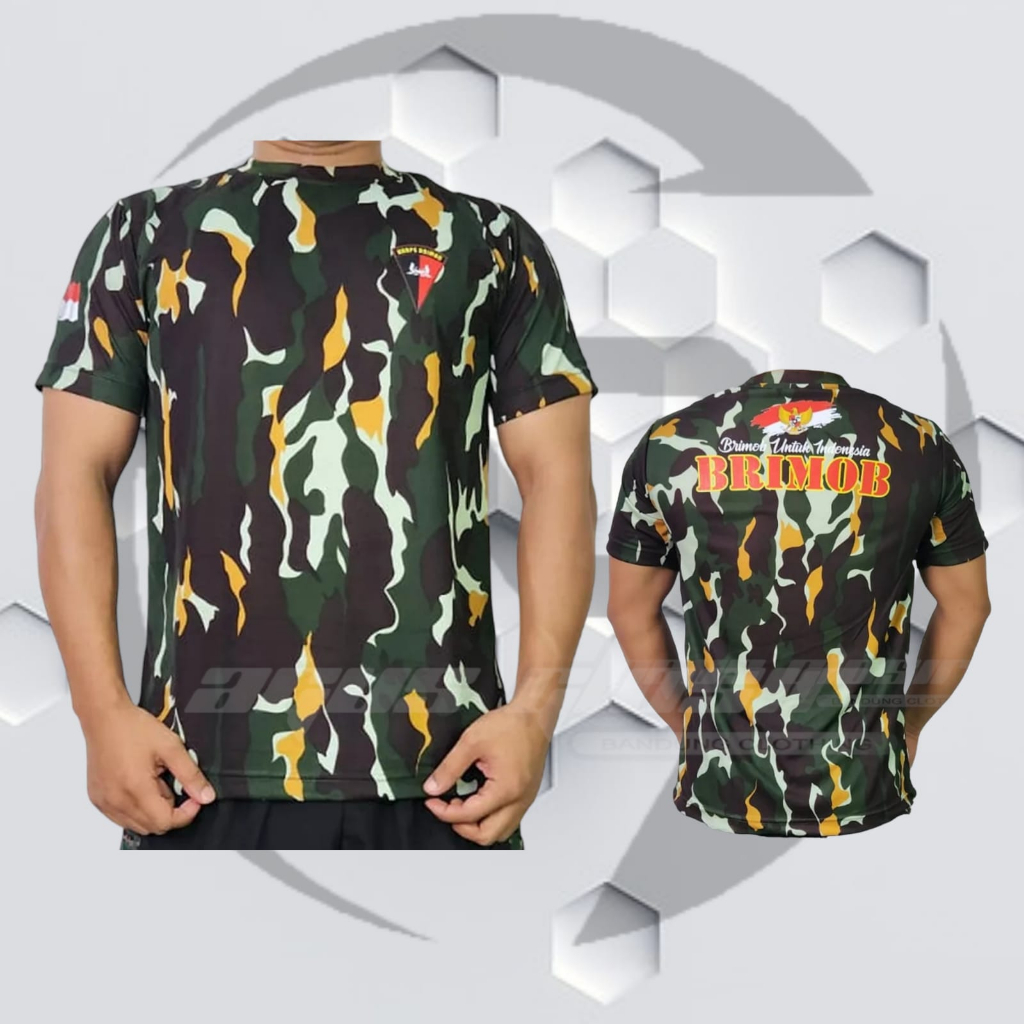 KAOS OLAHRGA LORENG BRIMOB || KAOS LORENG PRIA BRIMOB || KAOS LORENG BRIMOB || KAOS LORENG BRIMOB TE