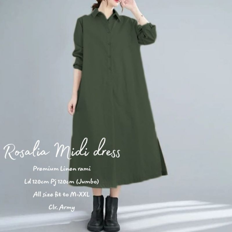 ROSALIA MIDI DRESS TERBARU