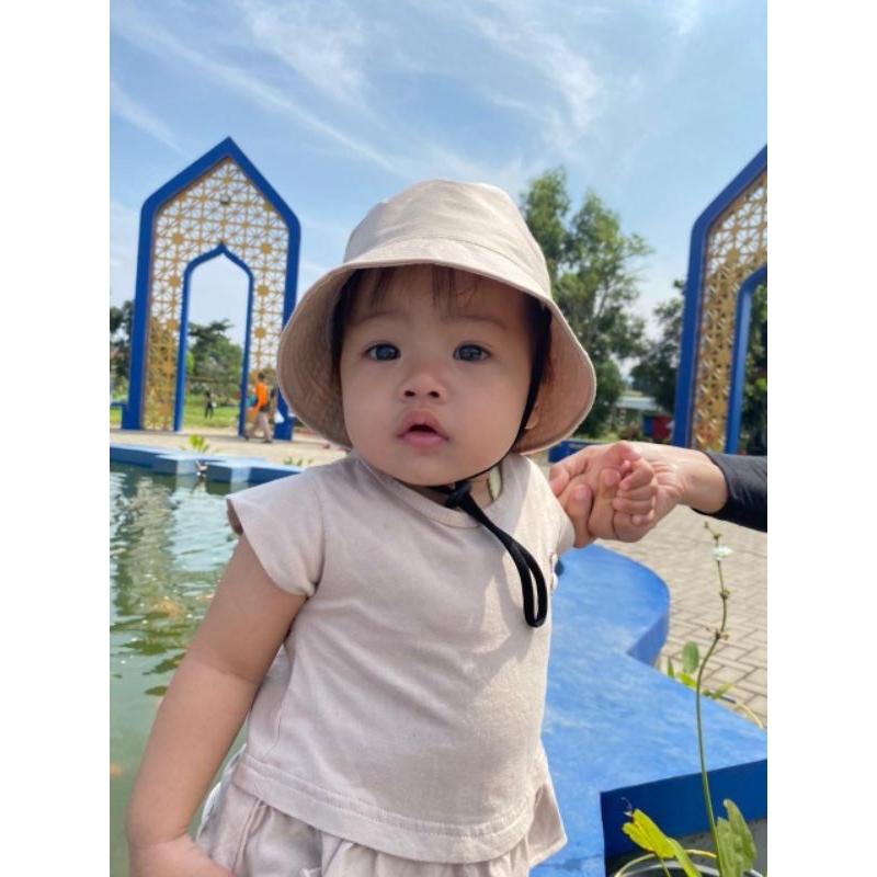 Bucket Hat Bayi/Topi Bayi/Topi Bucket Hat Bayi