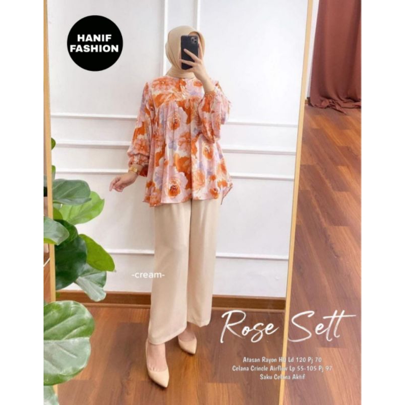 ROSE SETELAN BAJU WANITA TERBARU