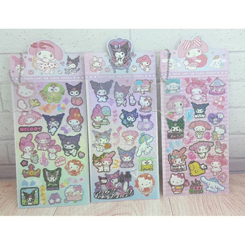 

Stiker Gliter Korumi sanrio