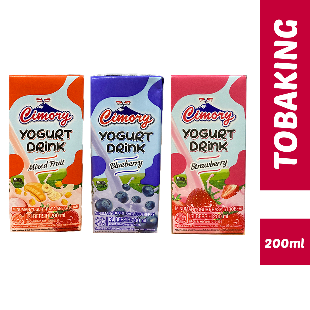 

Cimory Yogurt Drink Blueberry Strawberry Mixed Fruit 200ml