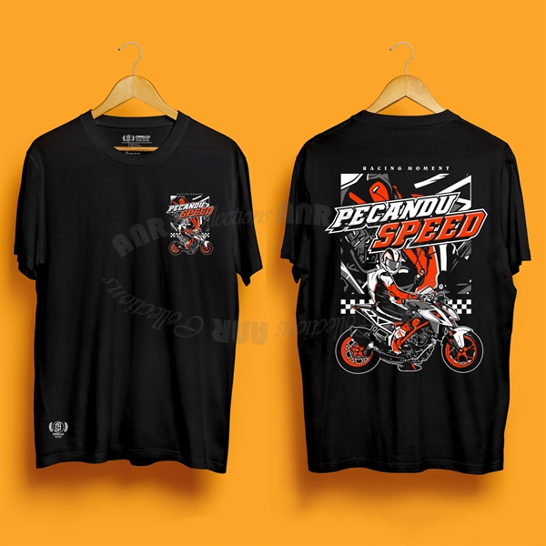 Kaos Distro Premium Pria Unisex Biker 2 Theme