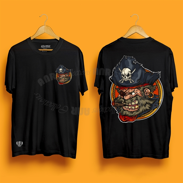 Kaos Distro Premium Pria Unisex Karikatur Theme