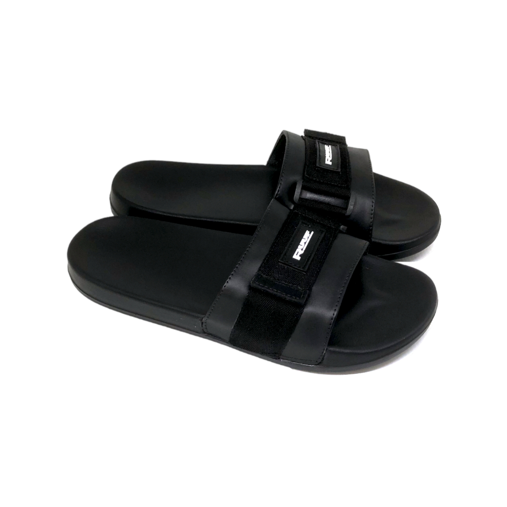 Ruuf - 0409 Black Slide Sandal