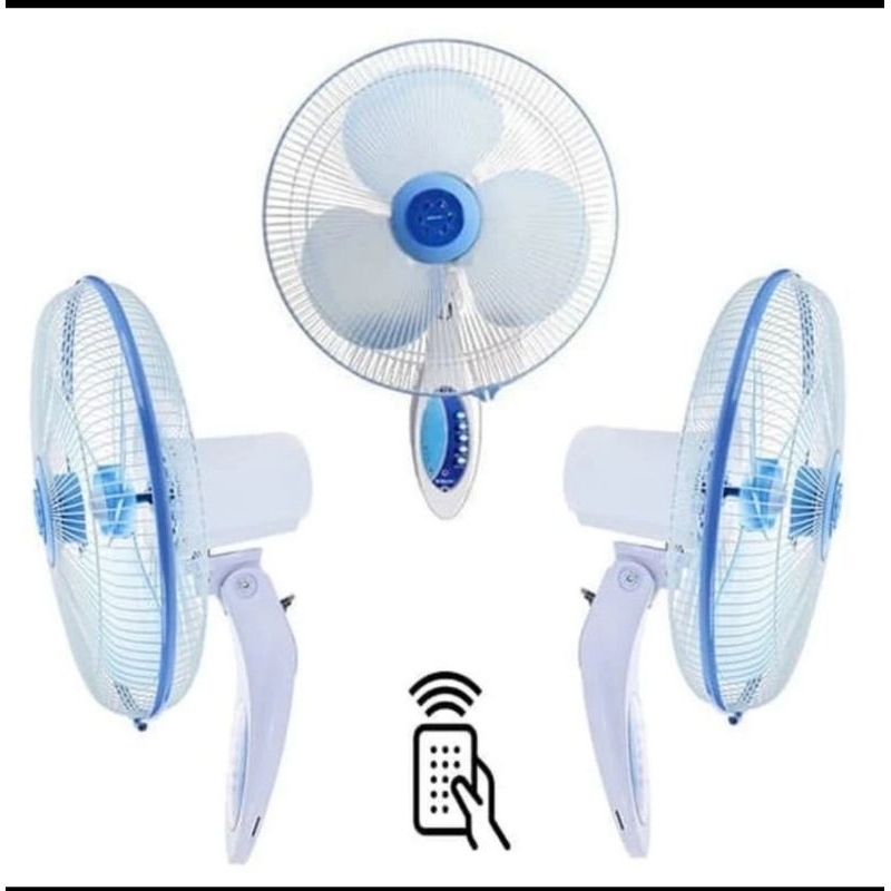 Wall Fan Miyako Remot Kipas Angin dinding KAW-1662 Rc Pl