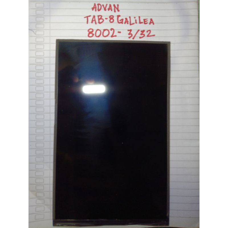 LCD + FLEXSIBEL ADVAN TAB 8/G-TAB ORIGINAL NORMAL  COPOTAN MODEL :8002