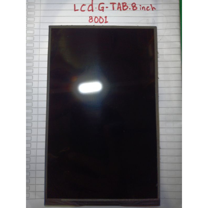 LCD TABLET 8in ADVAN G-TAB- MODEL 8001-  3/32 ORI NORMAL COPOTAN