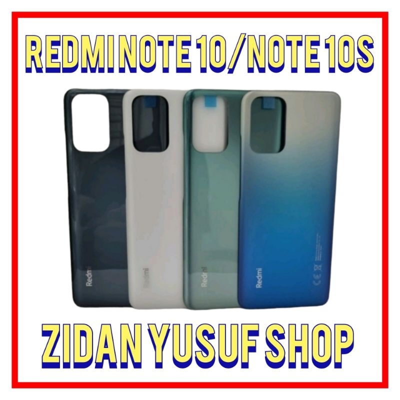 BACKDOOR BACK COVER XIAOMI REDMI NOTE 10 / NOTE 10S TUTUP BELAKANG ORIGINAL