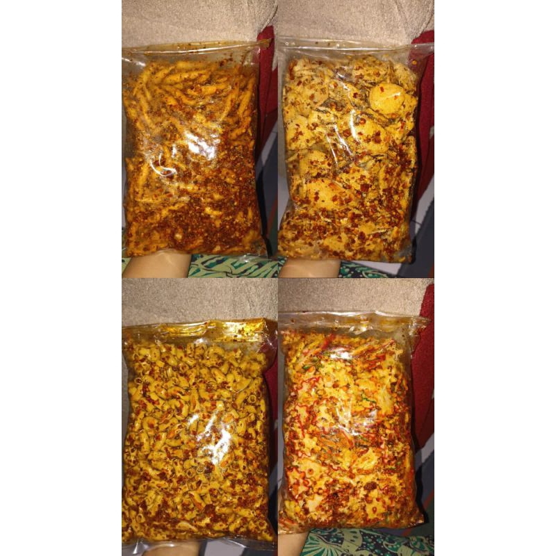 

kerupuk bintang pedas 500gr