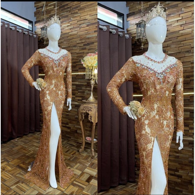 KEBAYA AKAD BEREKOR MODERN//KEBAYA BEREKOR FULL PAYET//KEBAYA MEWAH//BAJU