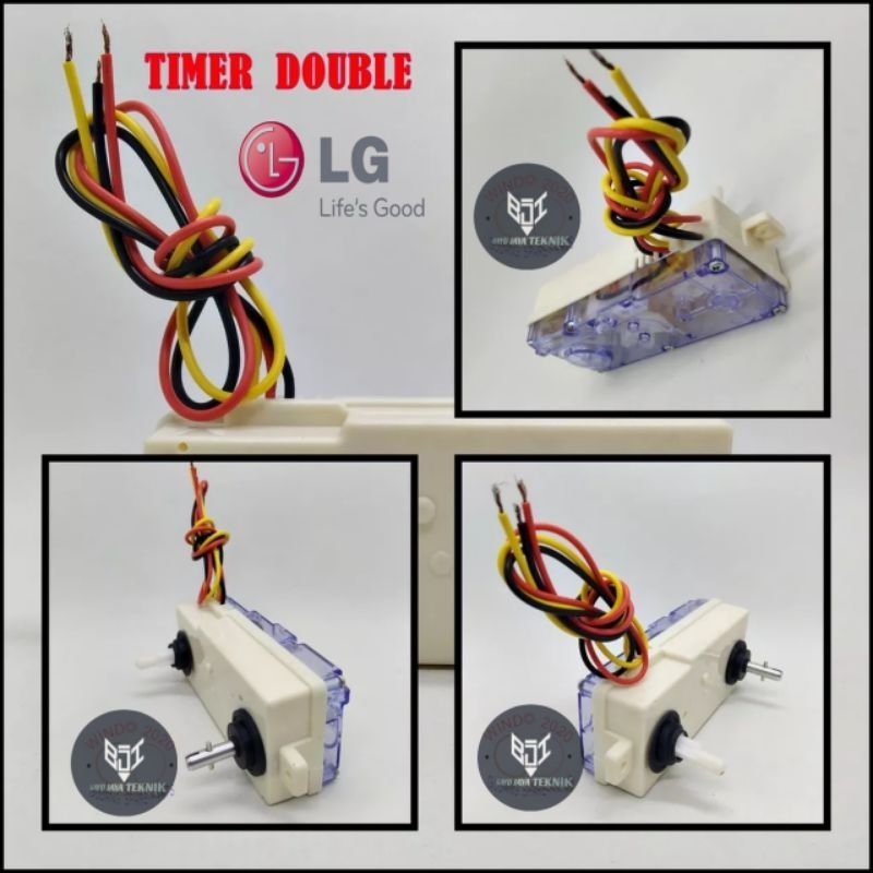 TIMER WASH/ Pencuci Mesin Cuci 2 Tabung LG | Timer Double 3 Kabel | Timer Pencuci LG | Timer Mesin cuci LG