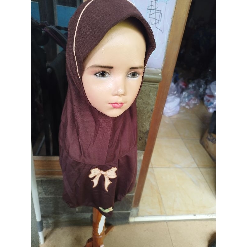 Hijab Anak bordir Delima Collection original 100%