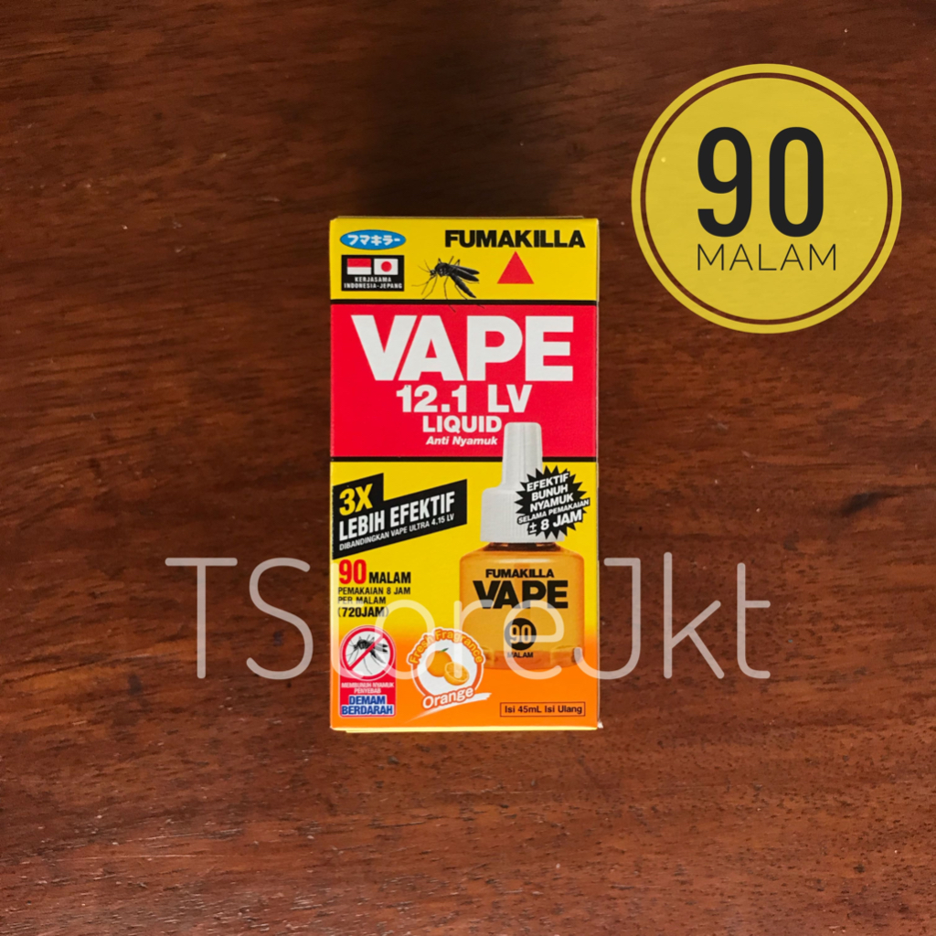 Fumakilla Obat Nyamuk Elektrik Refill 90 Malam (Refill / Isi ulang 90 M)