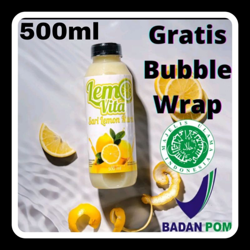 

500ml BPOM Lemovita Fresh Sari Lemon Jus Lemon Murni 100% Jus Halal Alami Toko Tanginas Jogja