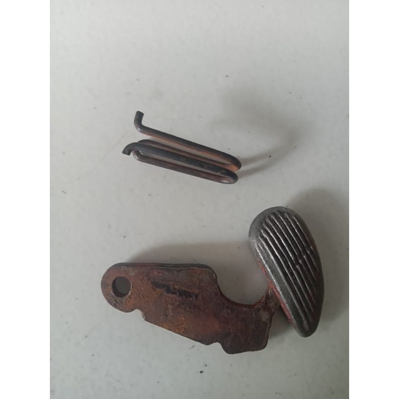 bagasi tutup jengger Vespa vbb original cabutan motor