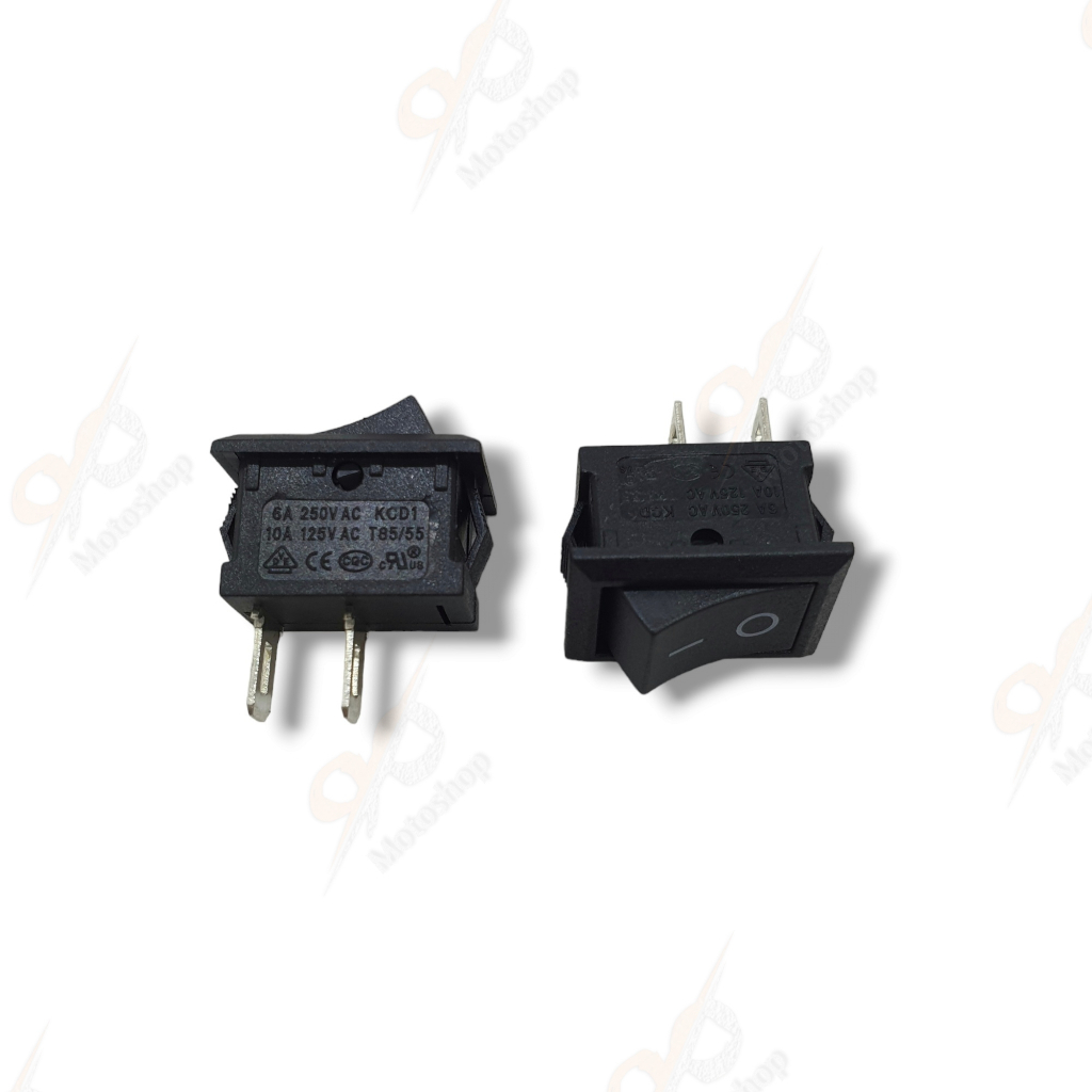 Saklar Rocker Switch Karaoke Karoke On Off 2 Pin Kak Saklar Lampu Motor Besar