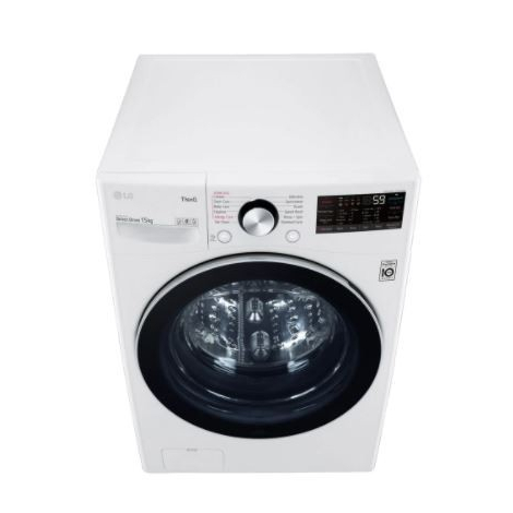 LG F2515STGW Mesin cuci Front Loading 15Kg AI DD™ &amp; TurboWash™