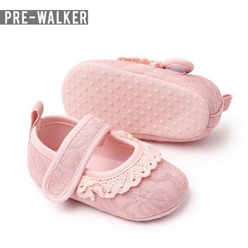 Sepatu Bayi Perempuan 0-18 bulan - Sepatu Pesta Bayi S1295