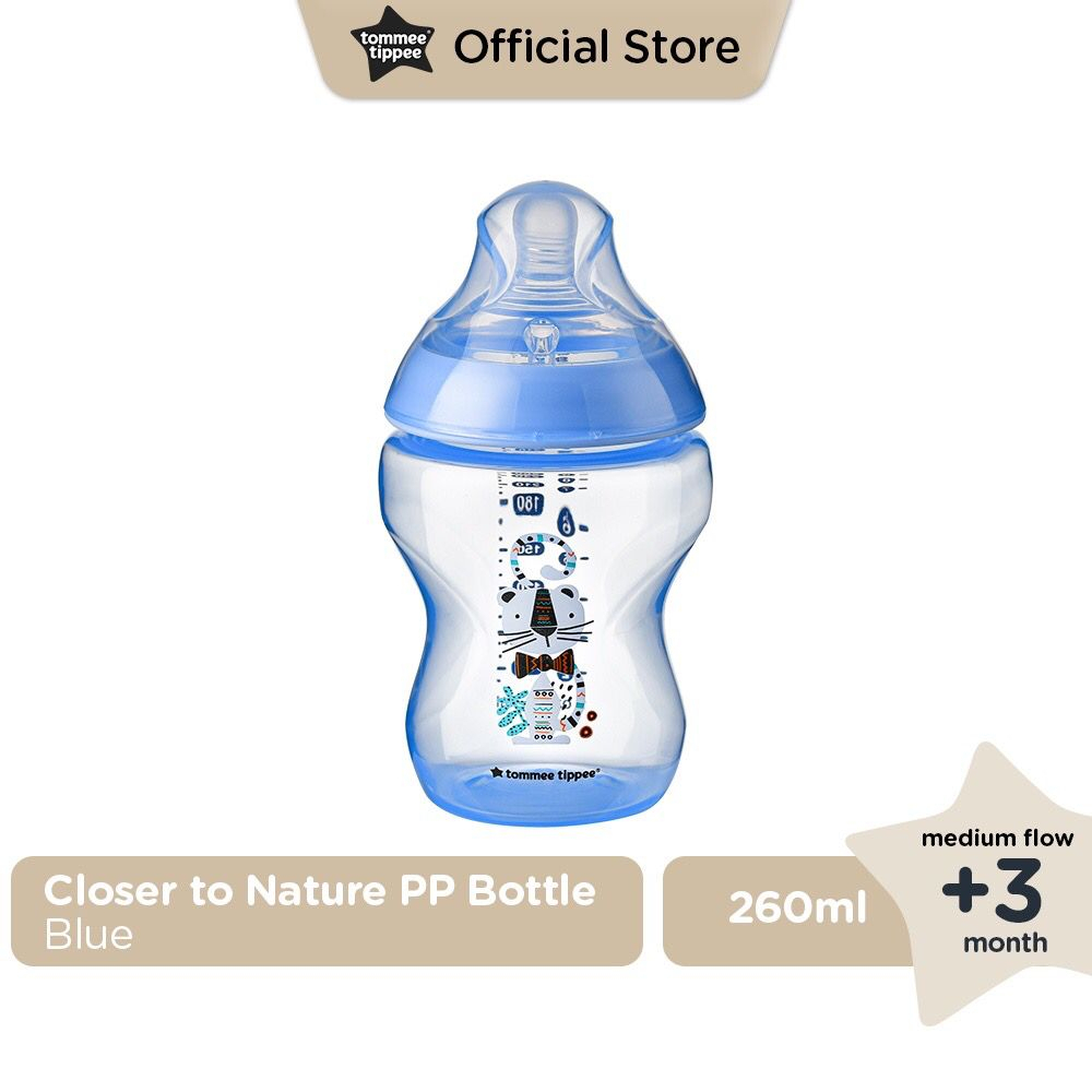 Tommee Tippe - Closer To Nature PP Bottle Tinted 260ml