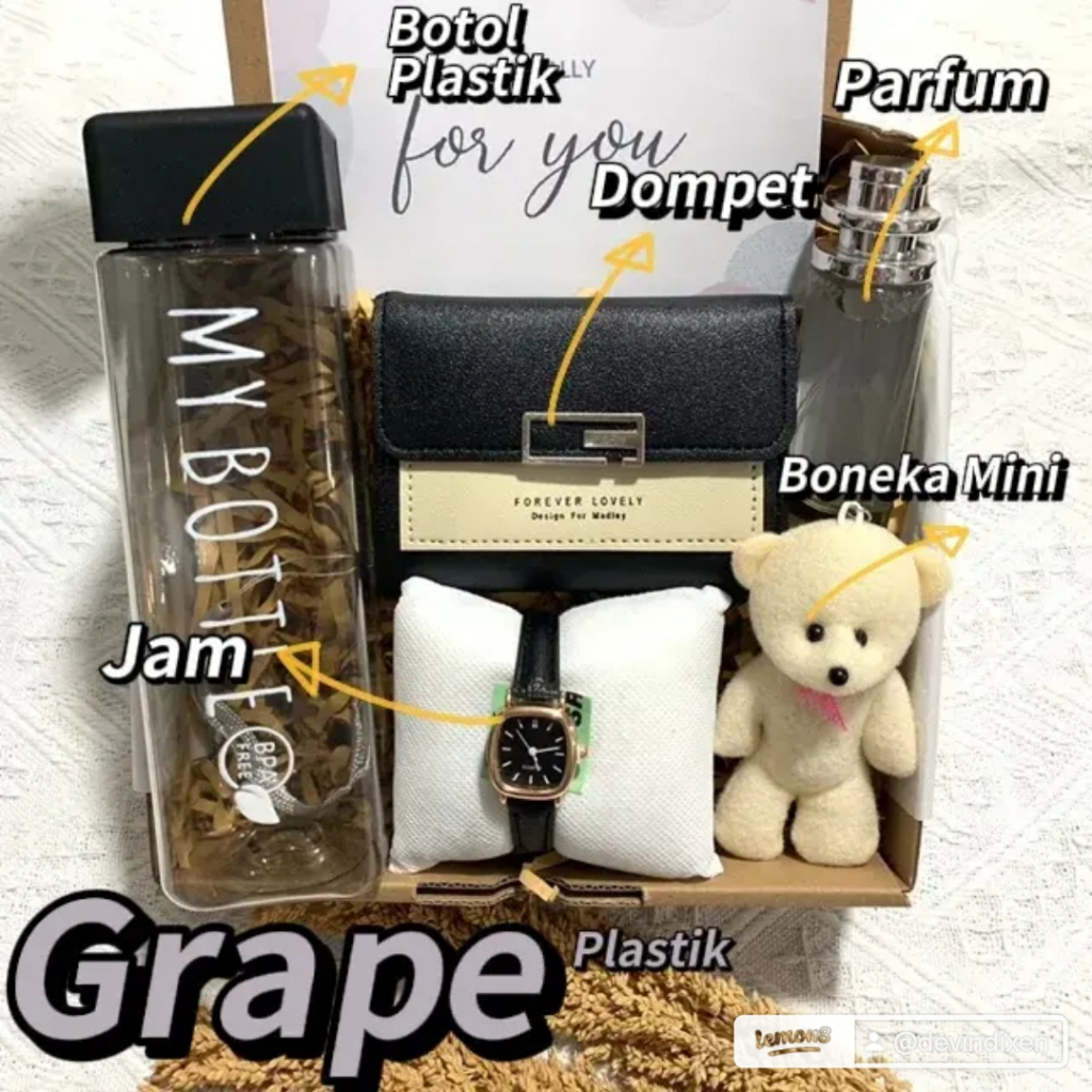 [JAM] Kado Hampers Gift Box Hadiah Cewek Wanita Perempuan Ulang Tahun Birthday Wisuda Graduation Anniversary Pernikahan Wedding Valentine Lebaran Natal Tahun Baru Christmas New Year Ibu Guru