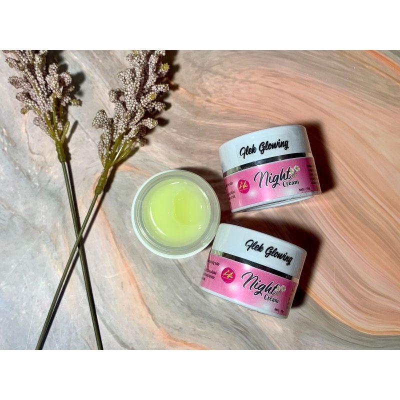 Night Cream Flek Glowing HR Beautycare