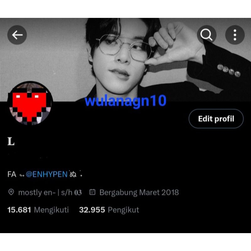 akun Twitter lama 2018 / akun twt