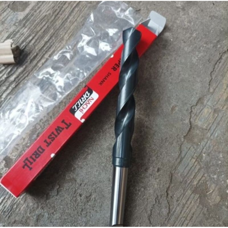 mata bor besi 30 mm NACHI taper shank twist drill