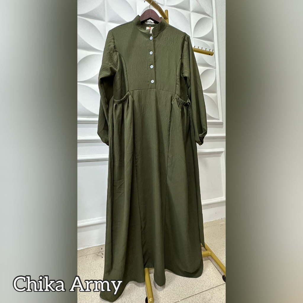 Gamis Chika Cringkel Airflow Coza