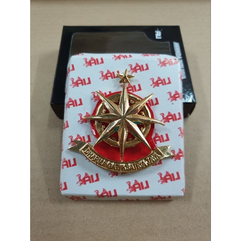 Emblem baret BEKANG TNI AD | emblem Baret Bekang Tebaru belakang paku model tusuk