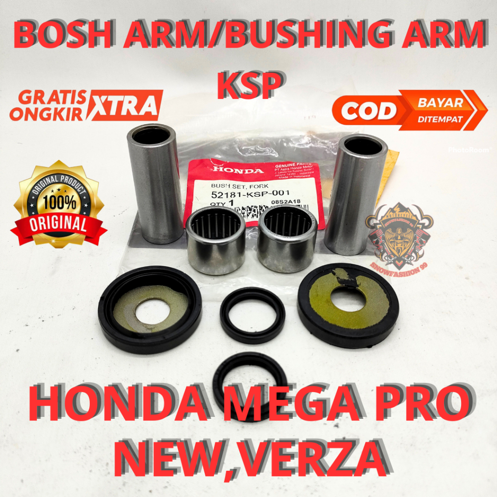 BOSH ARM KSP BOS SASIS ,BOS ARM HONDA MEGAPRO NEW ,VERZA KUALITAS ASLI ORIGINAL HONDA AHM
