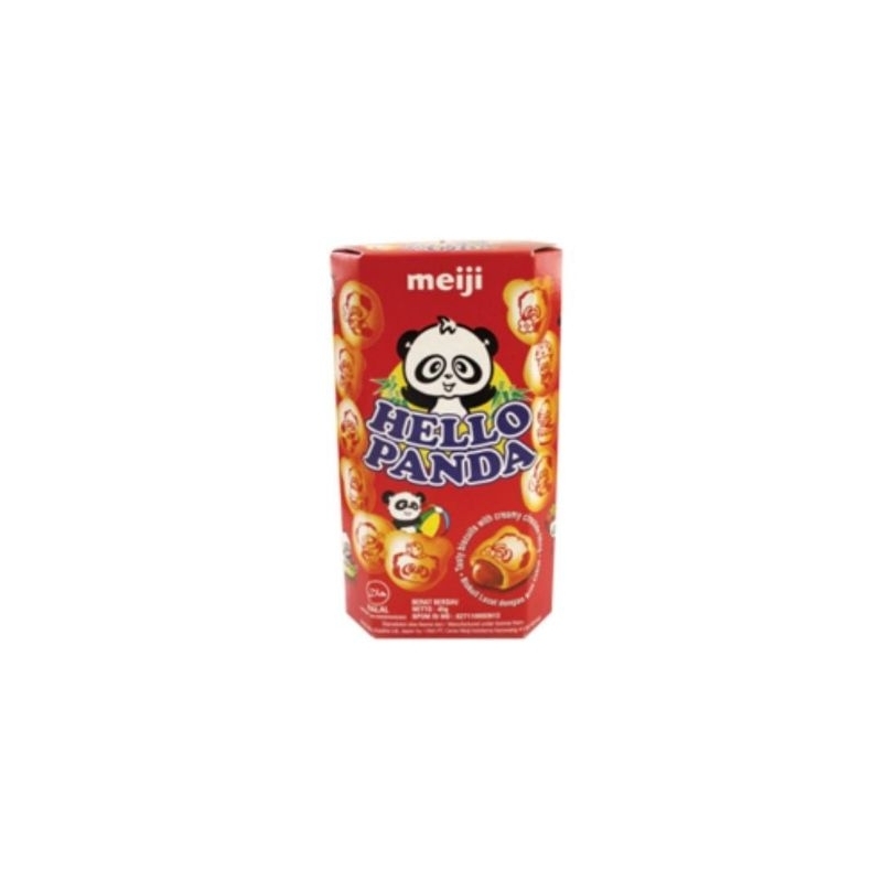 Meiji Hello Panda Biscuit Coklat Strawberry