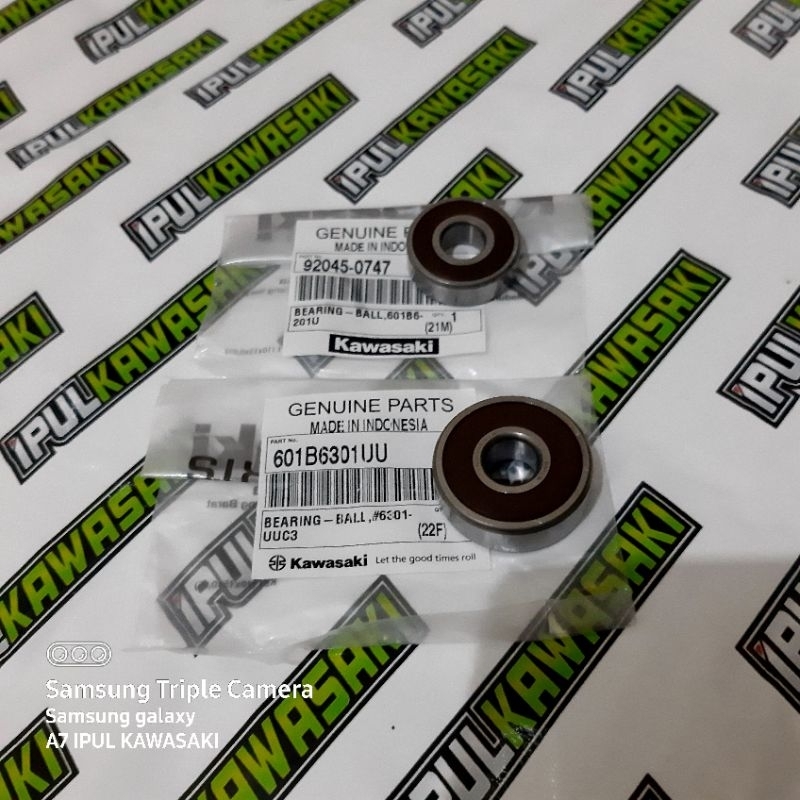 laher bearing roda depan kanan kiri w175 original