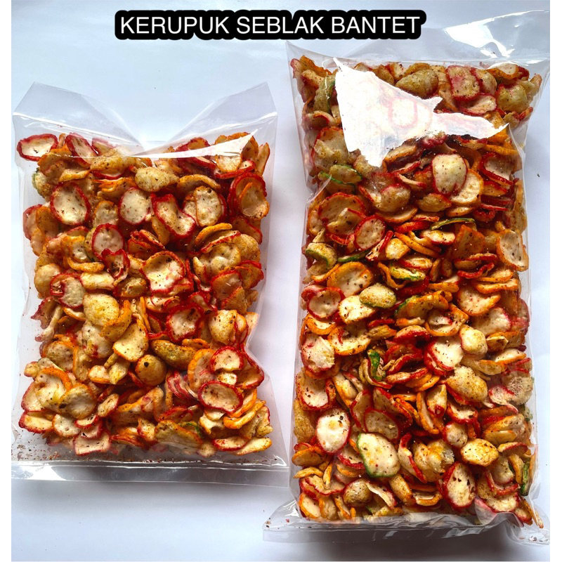 

KERUPUK SEBLAK KENCUR BANTET 500g