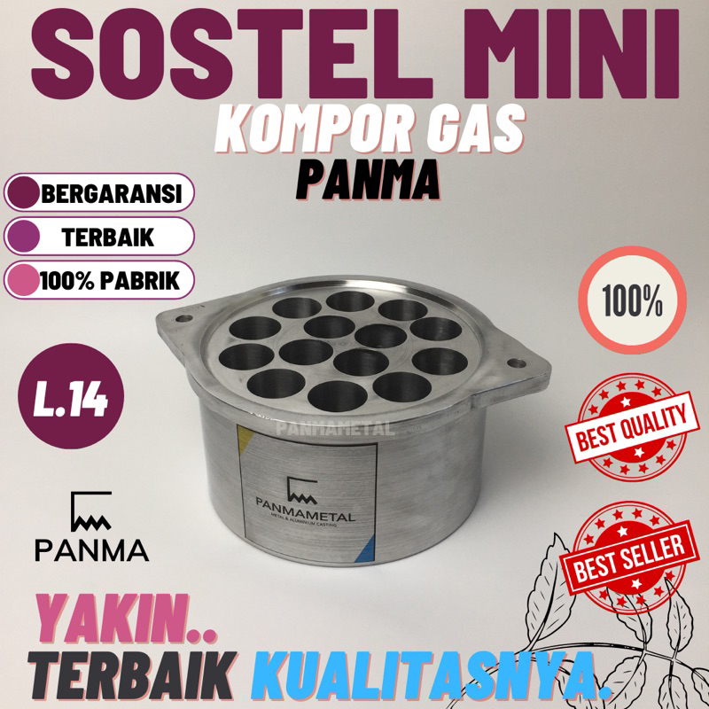 Sostel Mini Kompor Gas Panma 14 Lubang