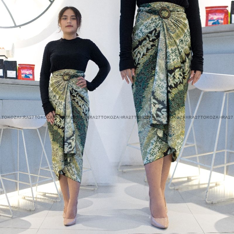 Rok Lilit Batik VOL.2 Bawahan Tradisional Bawahan Kebaya Rok Serut Rok Batik Instant Motif Terbaru