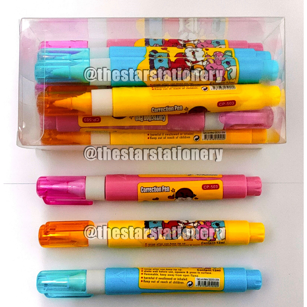 

(1 Biji) Correction Fluid Vanco CP-503 CP-701 / Tip X Vanco