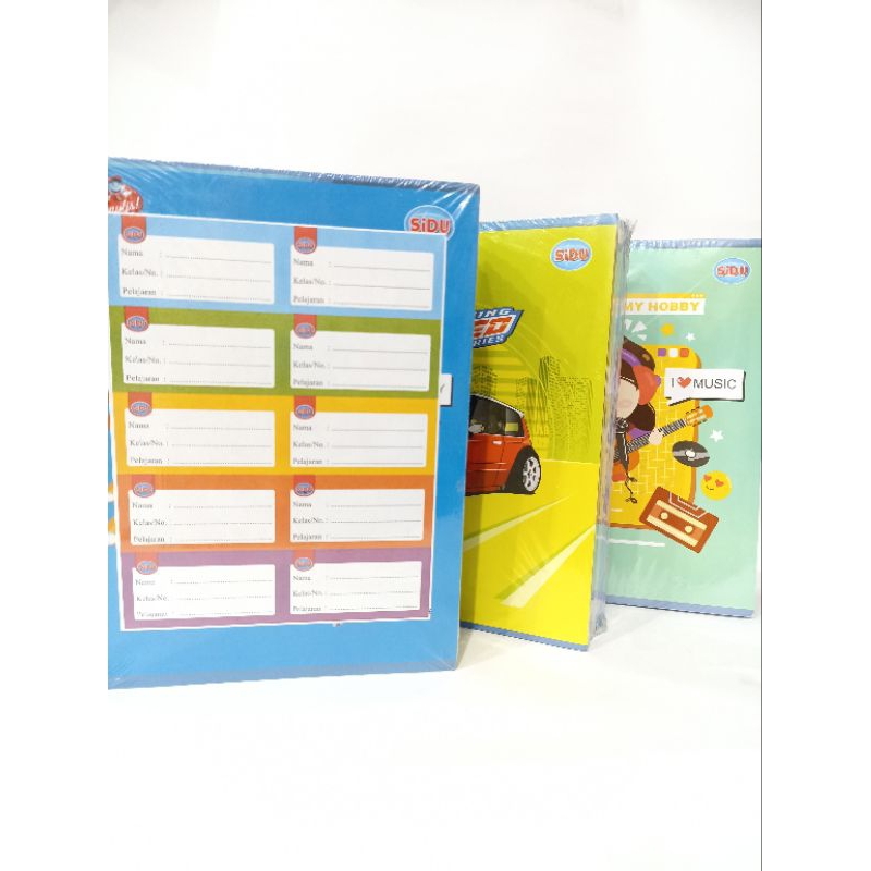 

( 1 Pack ) Buku tulis SIDU isi 58 lembar