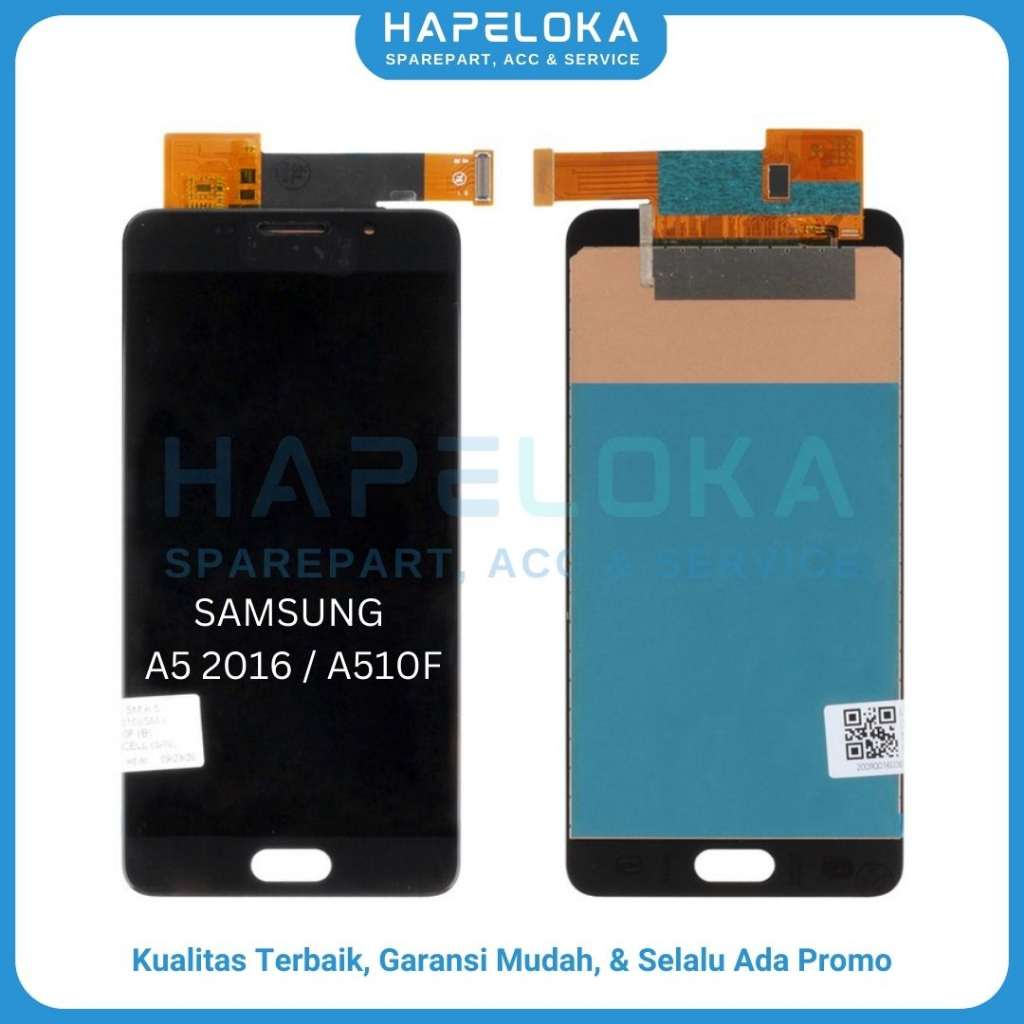 LCD TOUCHSCREEN SAMGUNG A5 2016 / SAMSUNG A510 / A510F - ORI COMPLETE