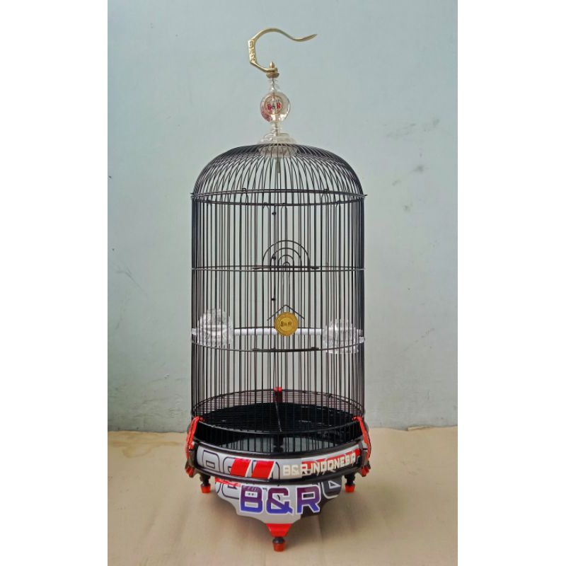 SANGKAR KANDANG LOVEBIRD BNR PVC DECAL B&R