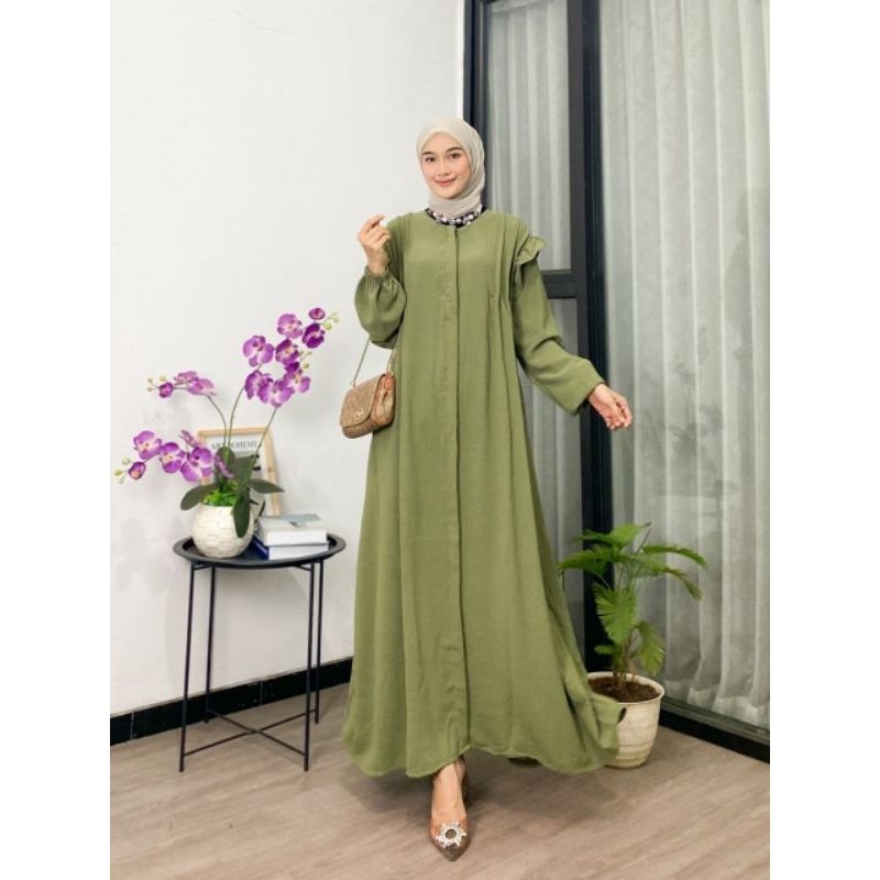 Kala Dress Crinkle Airflow/Gamis Arsyila/Gamis Crinkle Airflow Arsyila