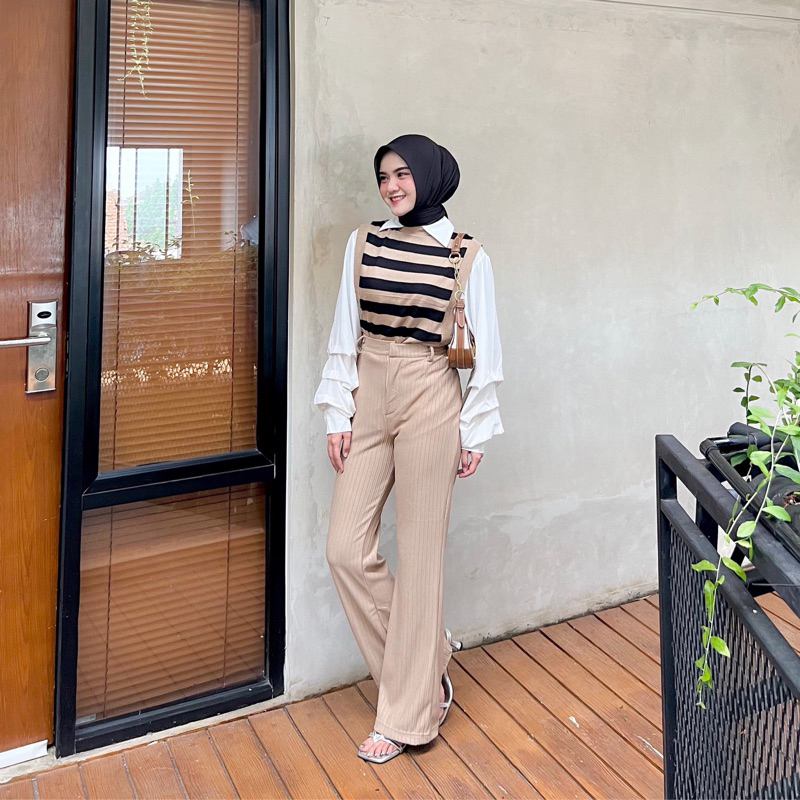 Dilla Pants | Kulot Panjang Highwaist Pants | Cutbray