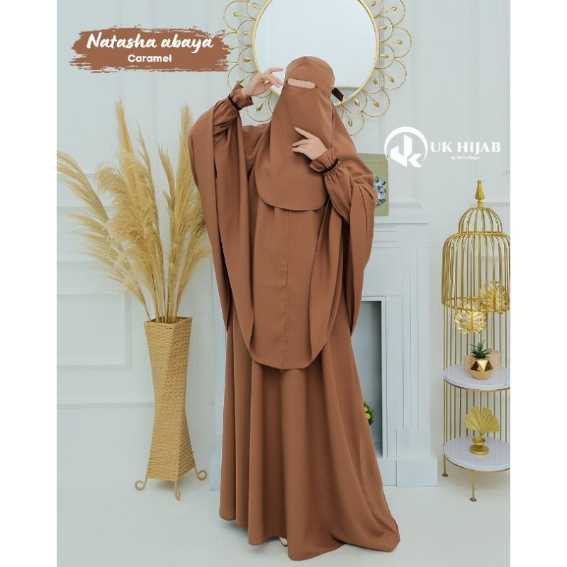 NATASHA ABAYA ONE SET/DRESS ONLY MATT WOLFIS FORZALETA BY UKHIJAB