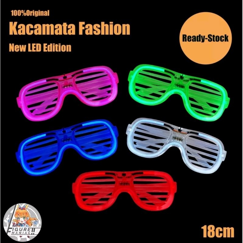 Kacamata LED Premium / Kacamata Nyala