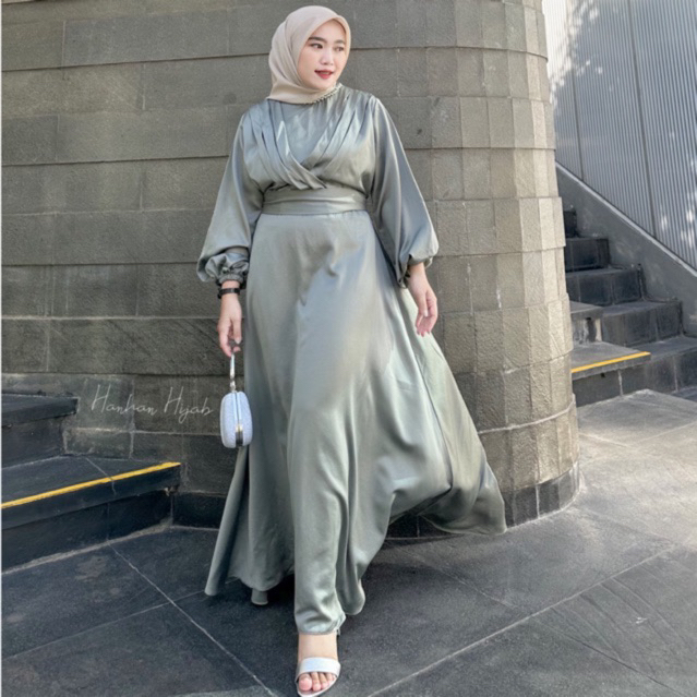 Hanhan Hijab - Jasmine Dress Roberto Cavali Premium