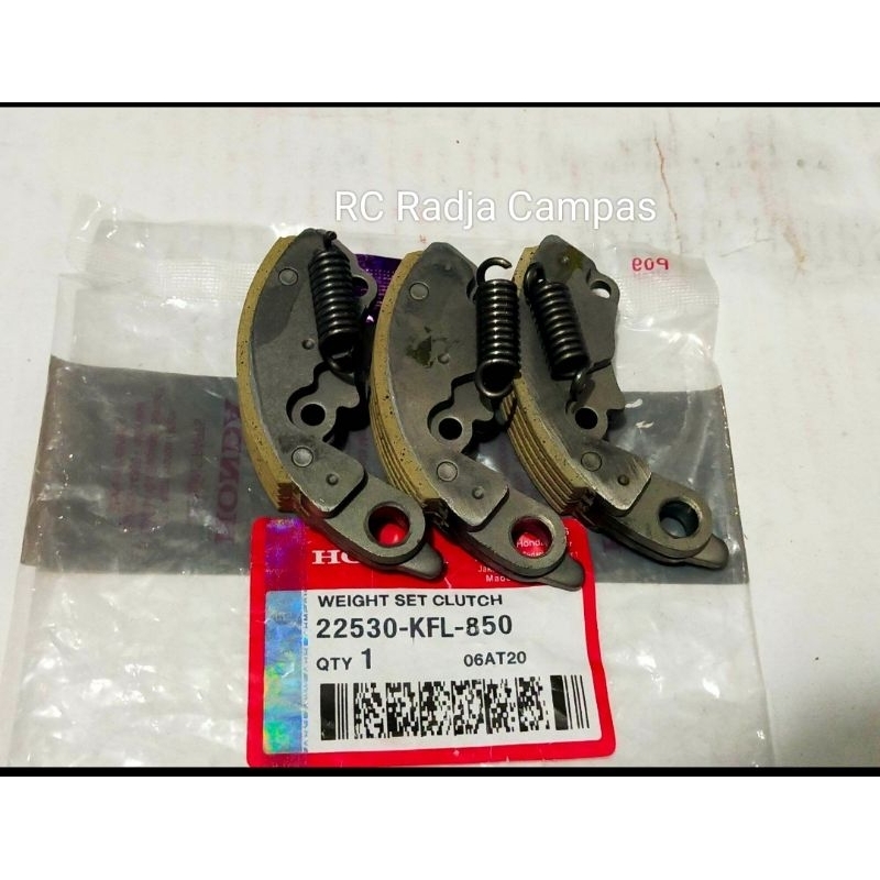 kampas ganda only KFL, Honda Supra fit new, Revo lama 100 CC.